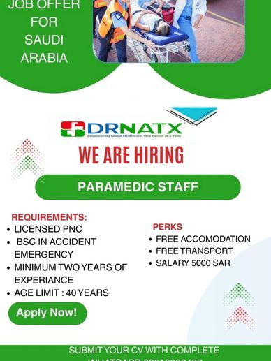 Apply via email dead line 29/4/2025