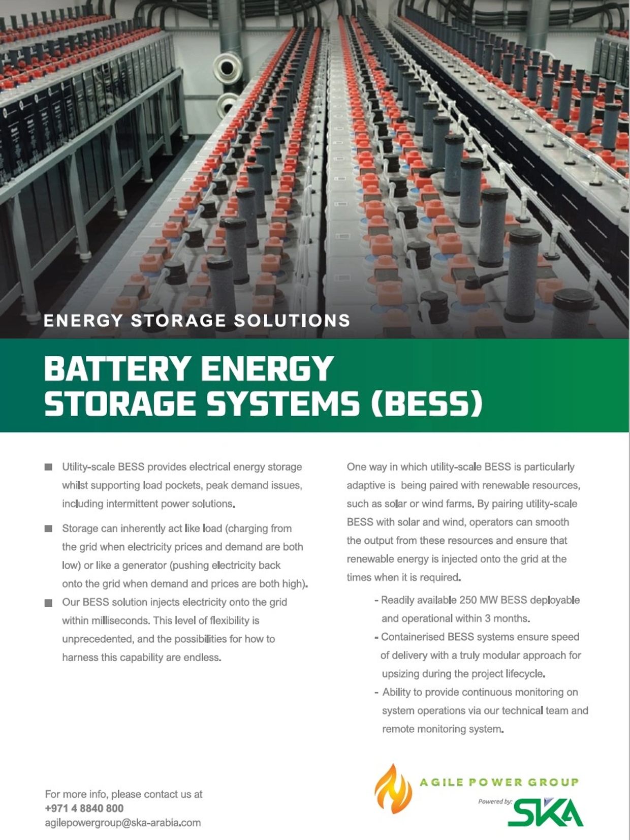 Battery Storage Solutions