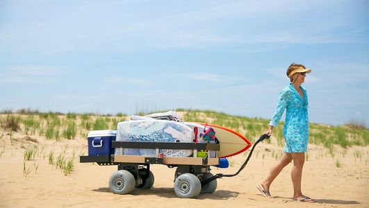 Electric Motorized Beach Cart Wagon - My Sandhopper