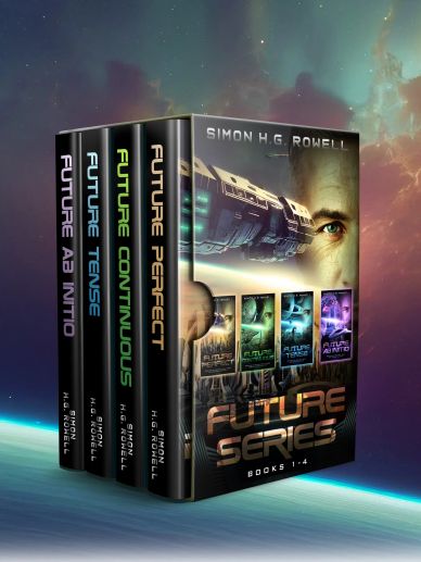 Box set of four sci-fi books in the Future Series by Simon H.G. Rowell.