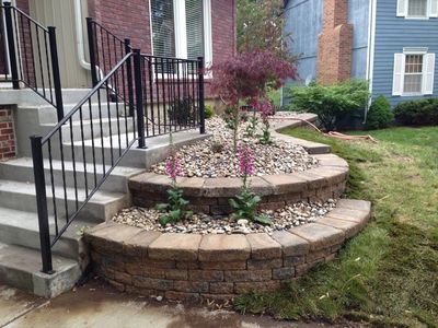 Retaining Wall, we built in Overland Park