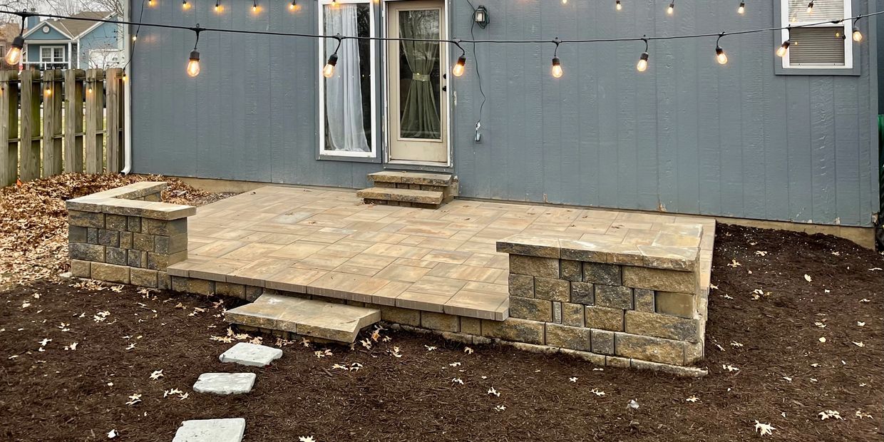 Patio, we Built in Gardner