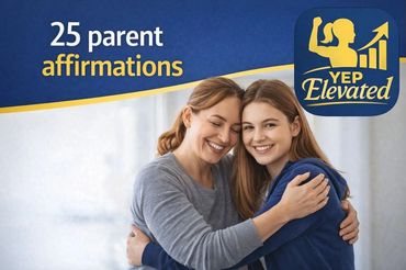 25 affirmations for parents downloadable resource designed to support confidence and motivation for athletes through positive language and encouragement