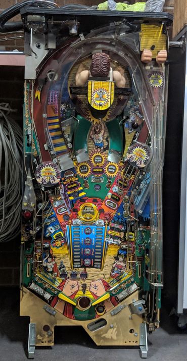 Champion Pub pinball machine playfield