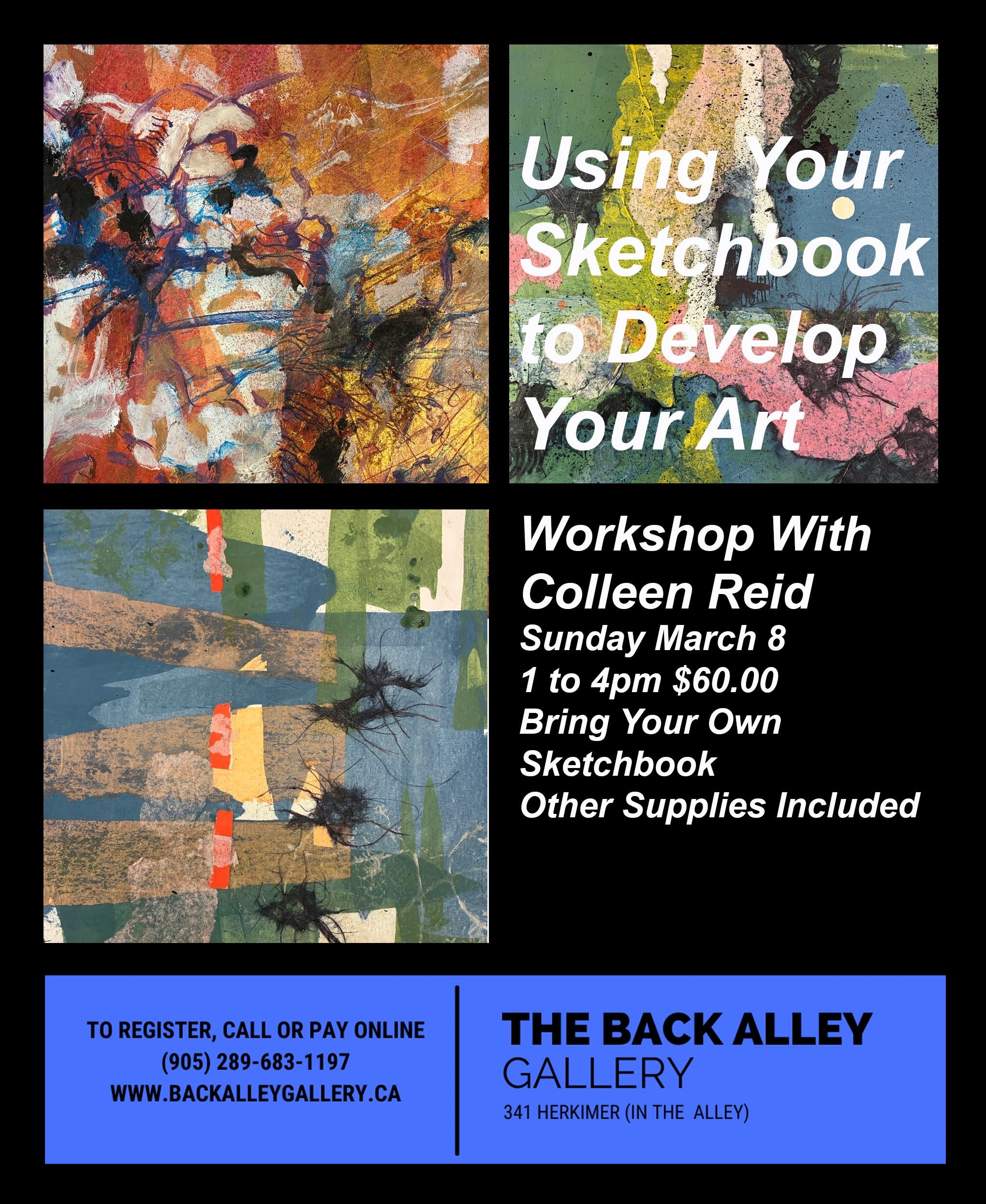 Using your Sketchbook to Develop Your Art