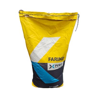 100% Franse tarwebloem, geselecteerd om zijn hoogwaardige smaak. Gecontroleerde sanitaire veiligheid