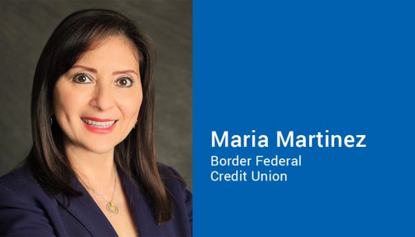 Portrait of Maria Martinez from Border Federal Credit Union.