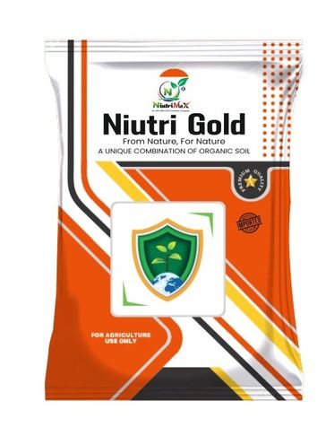 Nutri Gold organic soil mix pack for agriculture use.