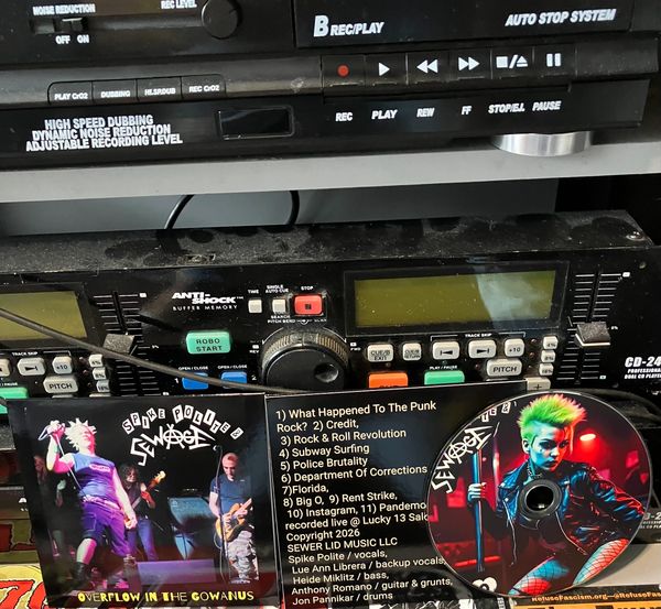 Overflow In The Gowanus  LP
 on Compact Disc