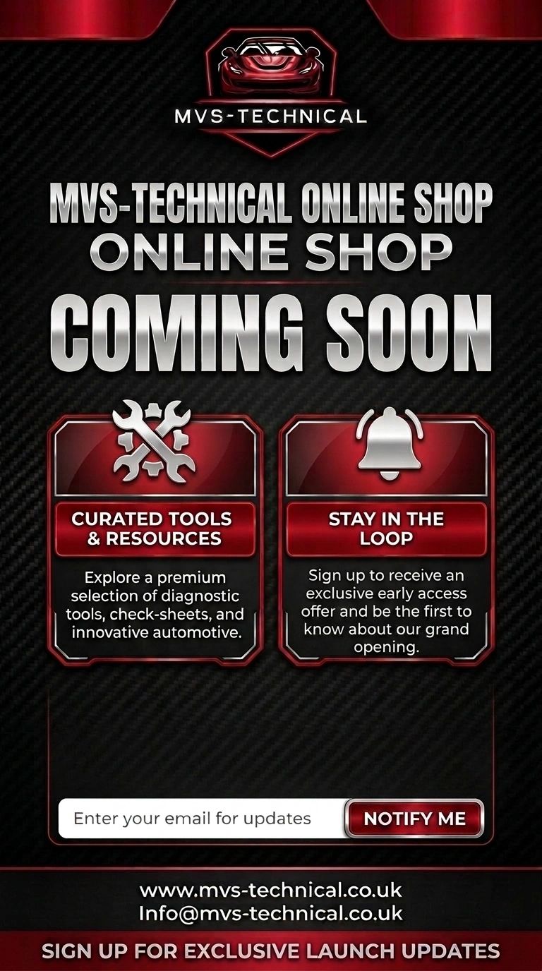 MVS-Technical online shop coming soon with curated tools and launch updates.