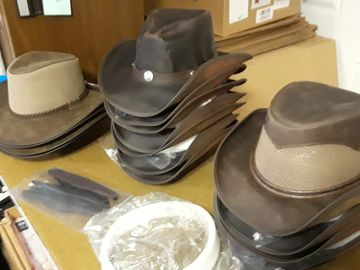 American Hat Makers Leather hats 