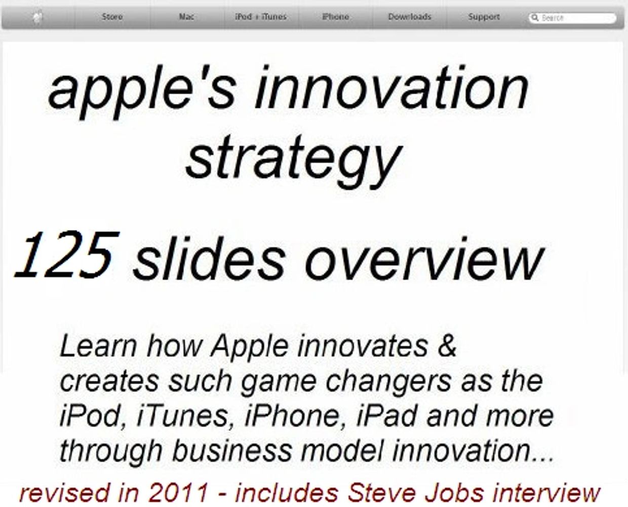 apple innovation case study pdf