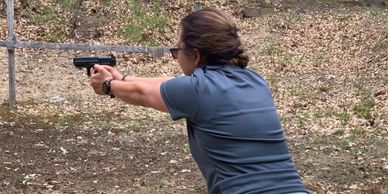 handgun training, pistol training, shooting range near me, gun range, Cadillac michigan, ladies guns