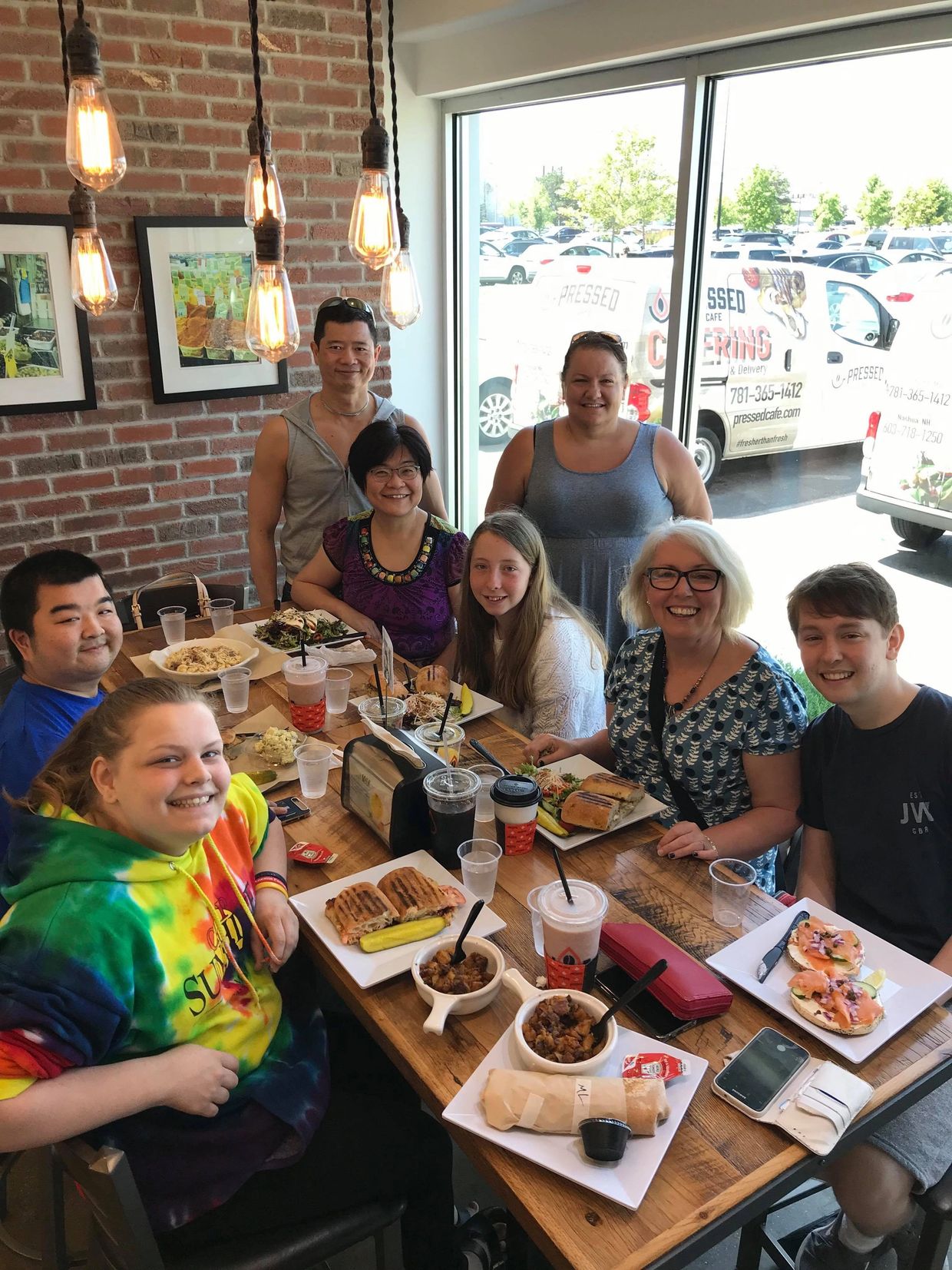 Pascal with friends and family who have DBA 