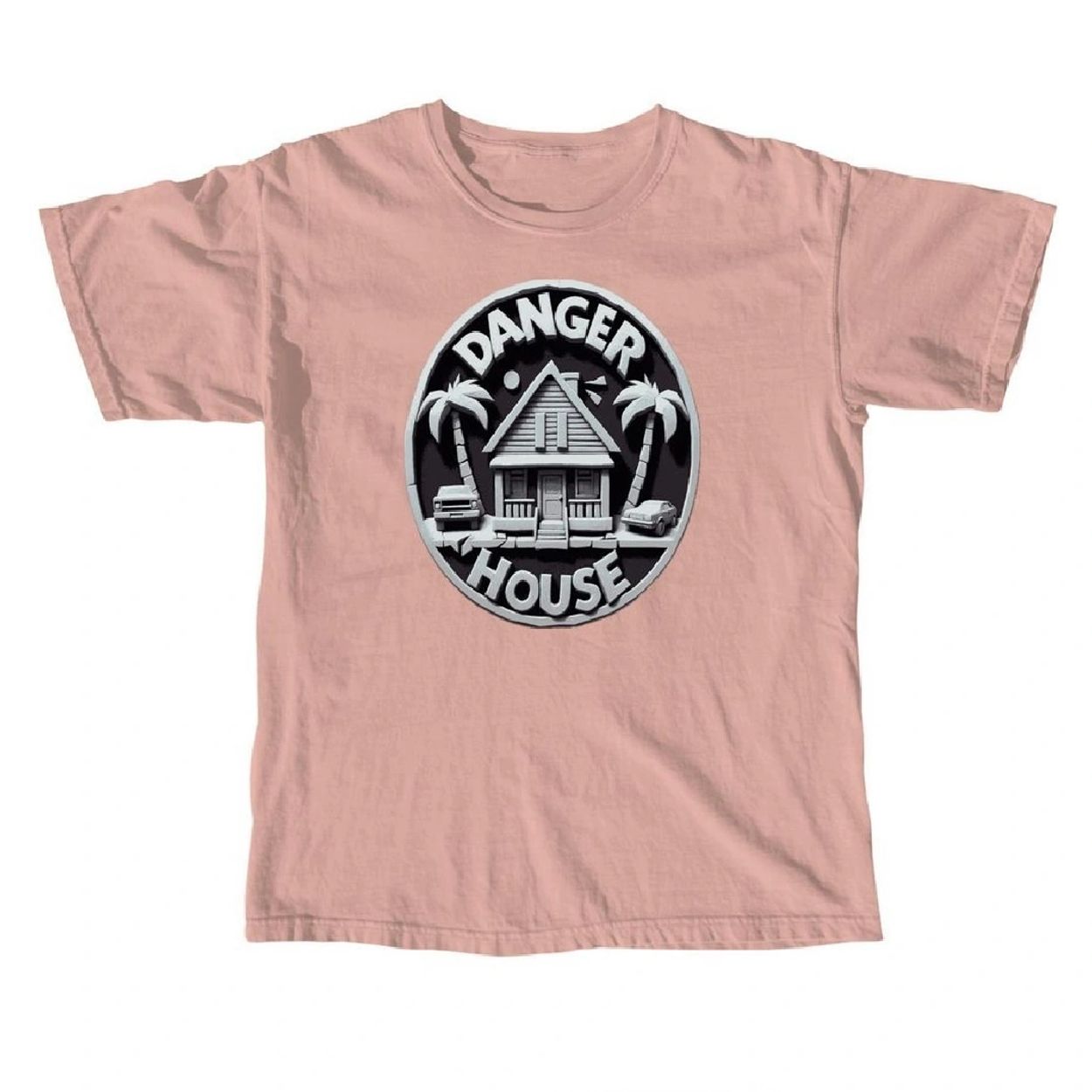 Peach Colored DANGERHOUSE T-Shirt