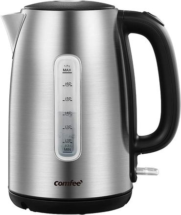 Steel Electric Kettle 1.7 Liter 