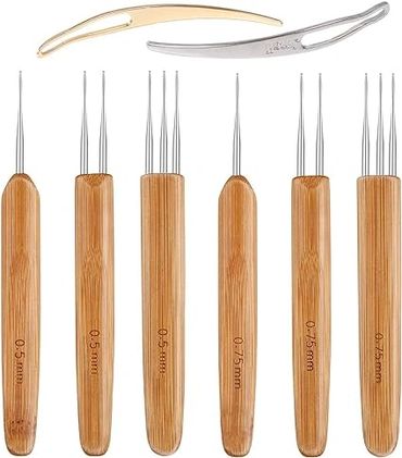 8 pcs Dreadlock Crochet Hook Tool