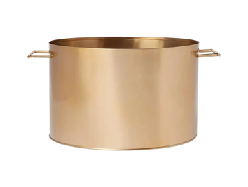 Brush Gold Drink Bucket