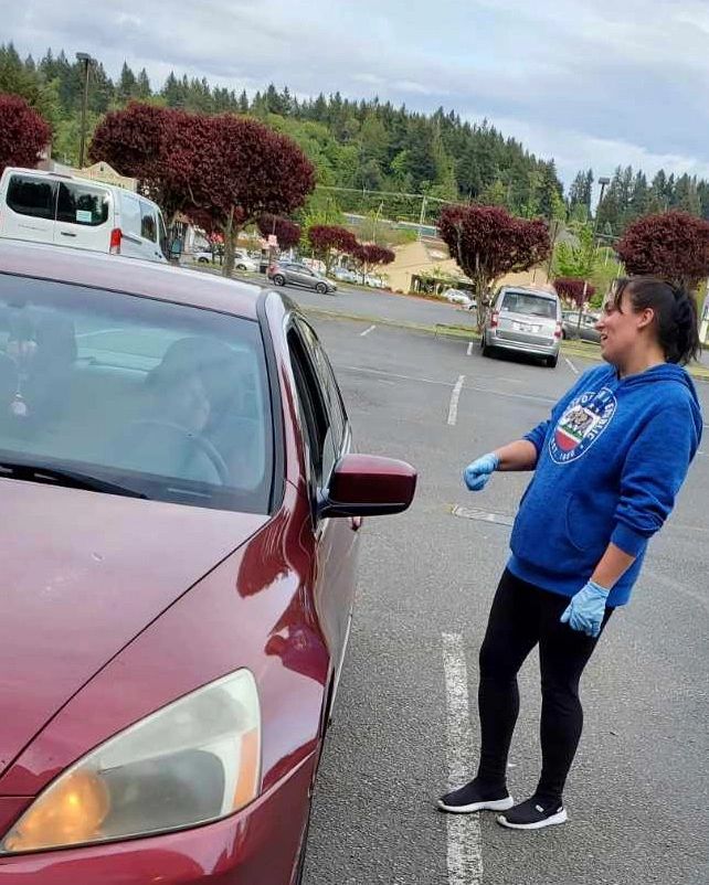 Drive-thru Groceries · March–April 2020 outreach and missions photo 6