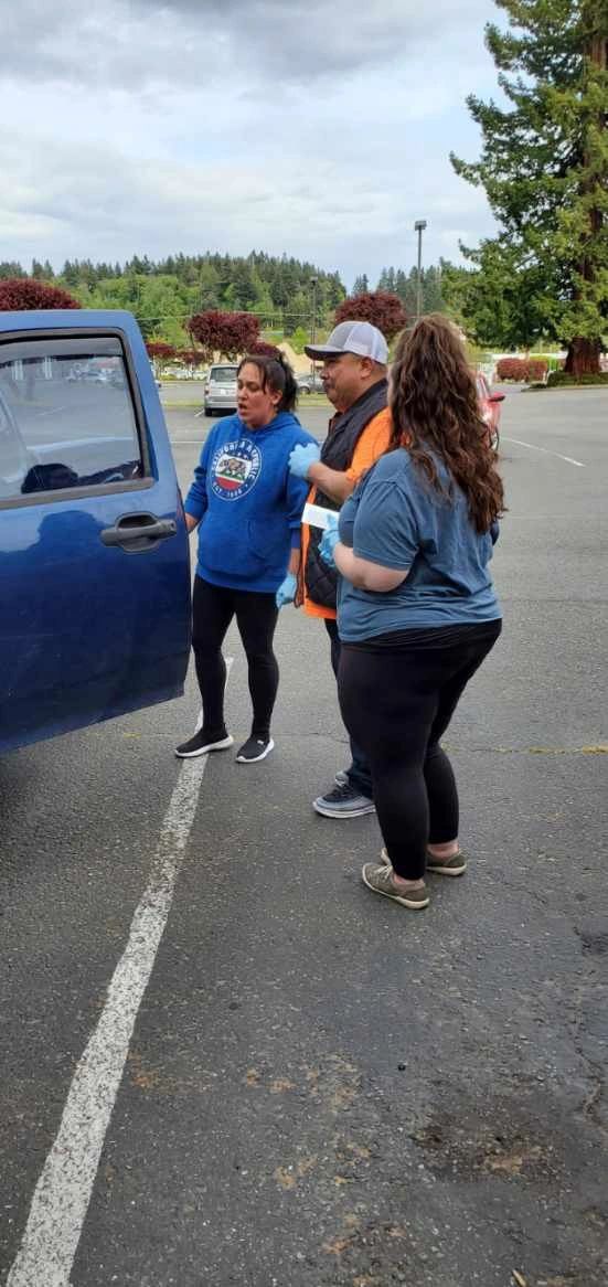 Drive-thru Groceries · March–April 2020 outreach and missions photo 5