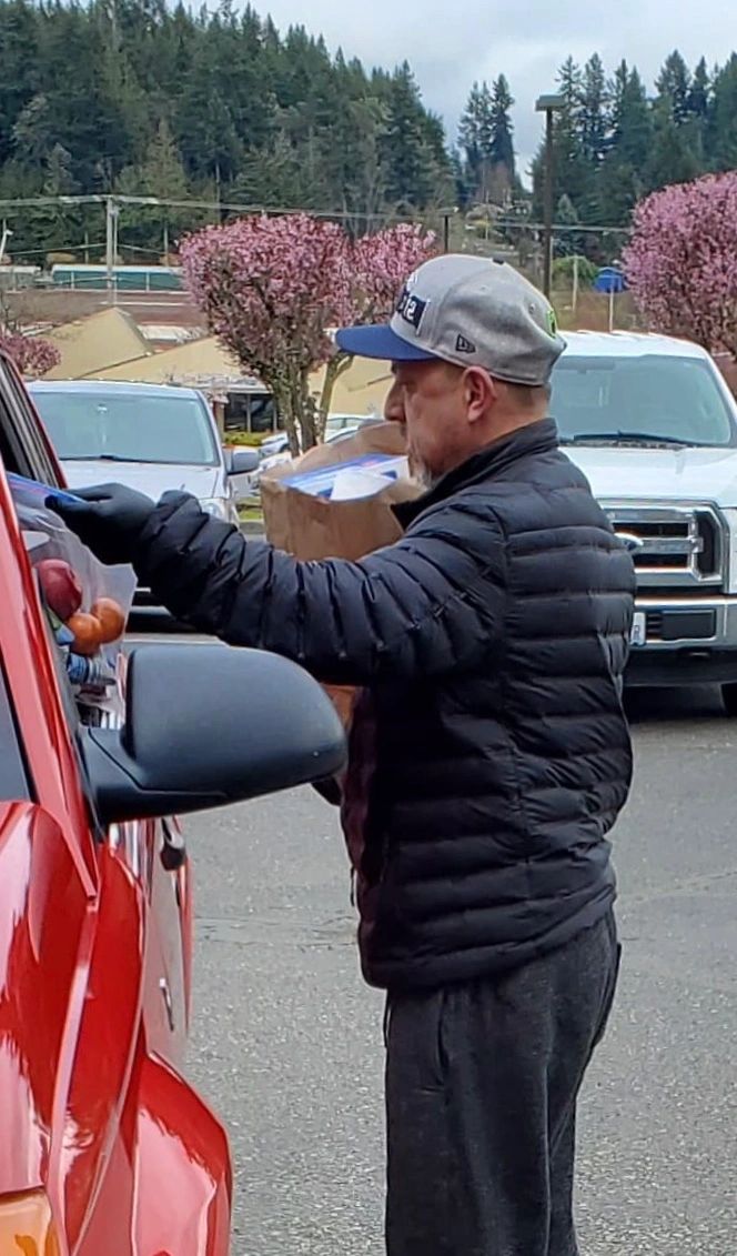 Drive-thru Groceries · March–April 2020 outreach and missions photo 8