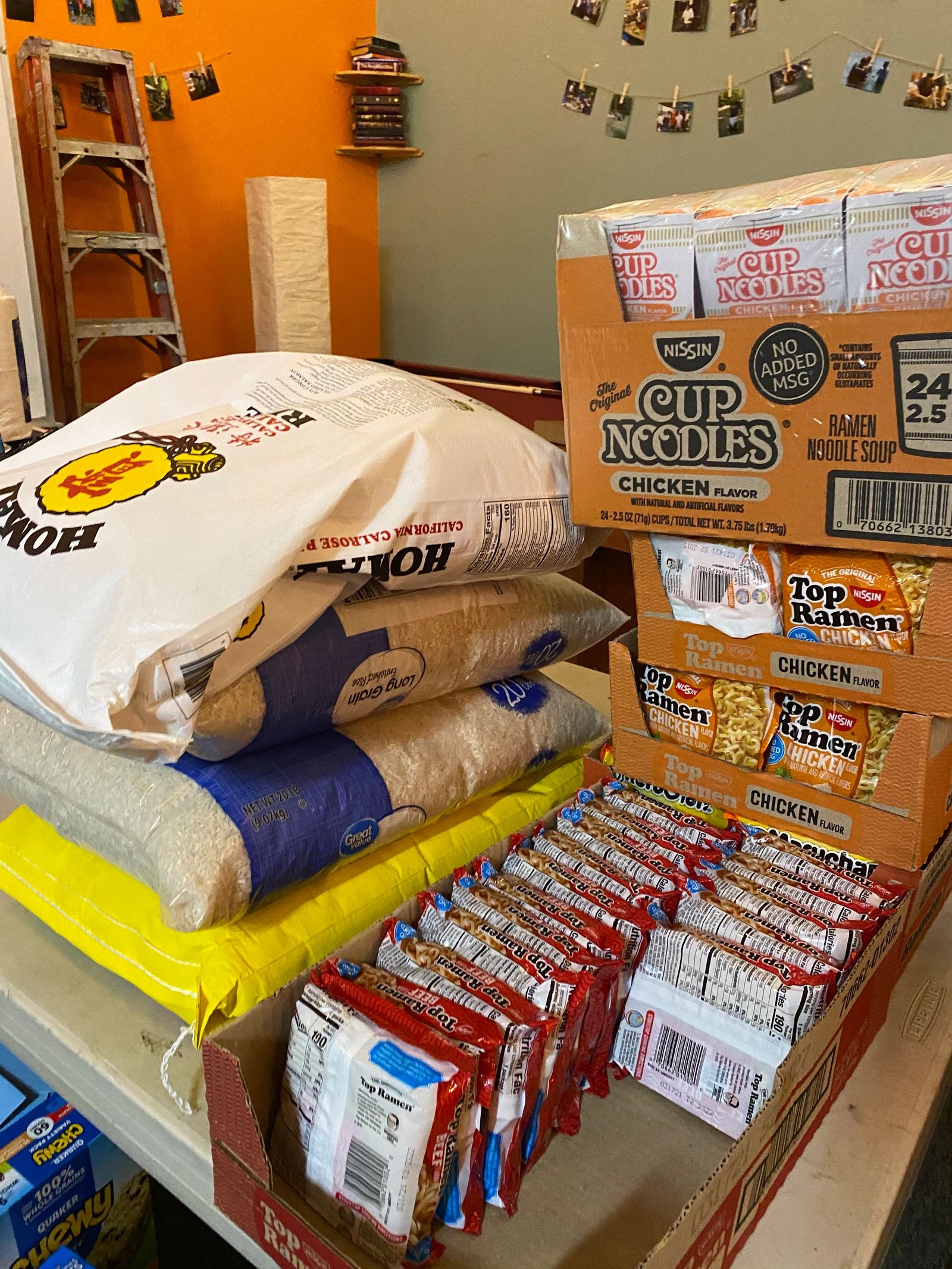 Drive-thru Groceries · March–April 2020 outreach and missions photo 9