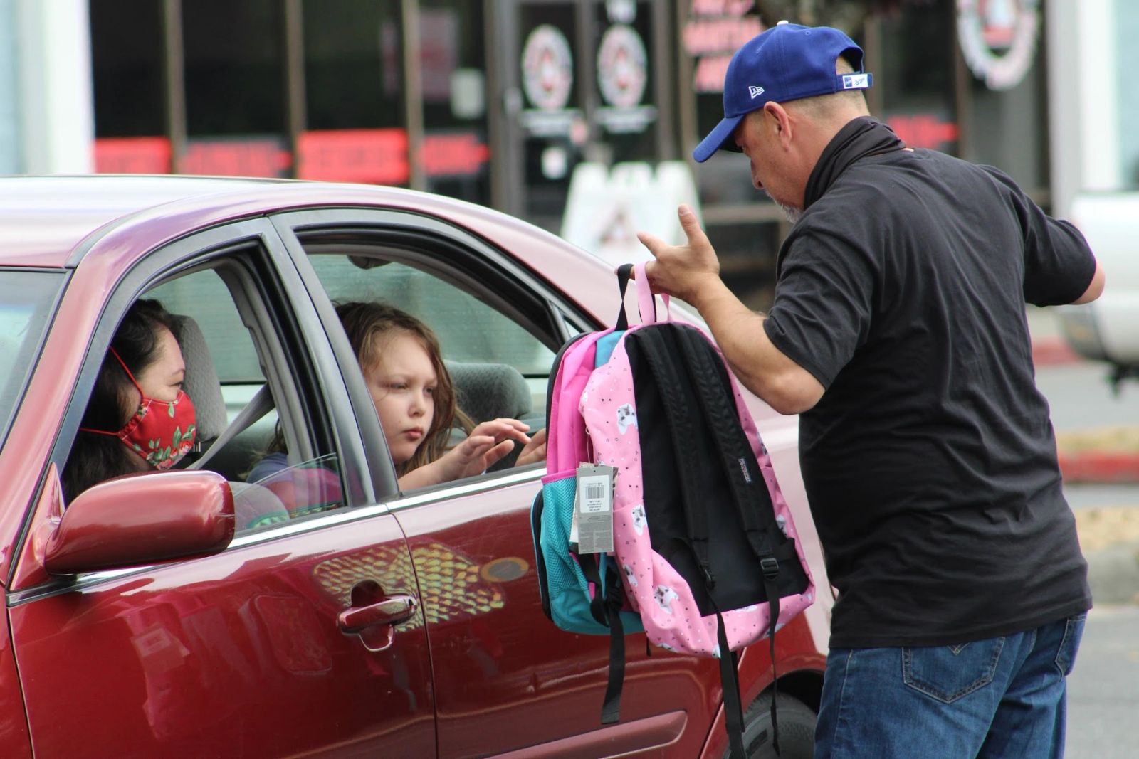 Backpack Giveaway · August 2020 outreach and missions photo 11