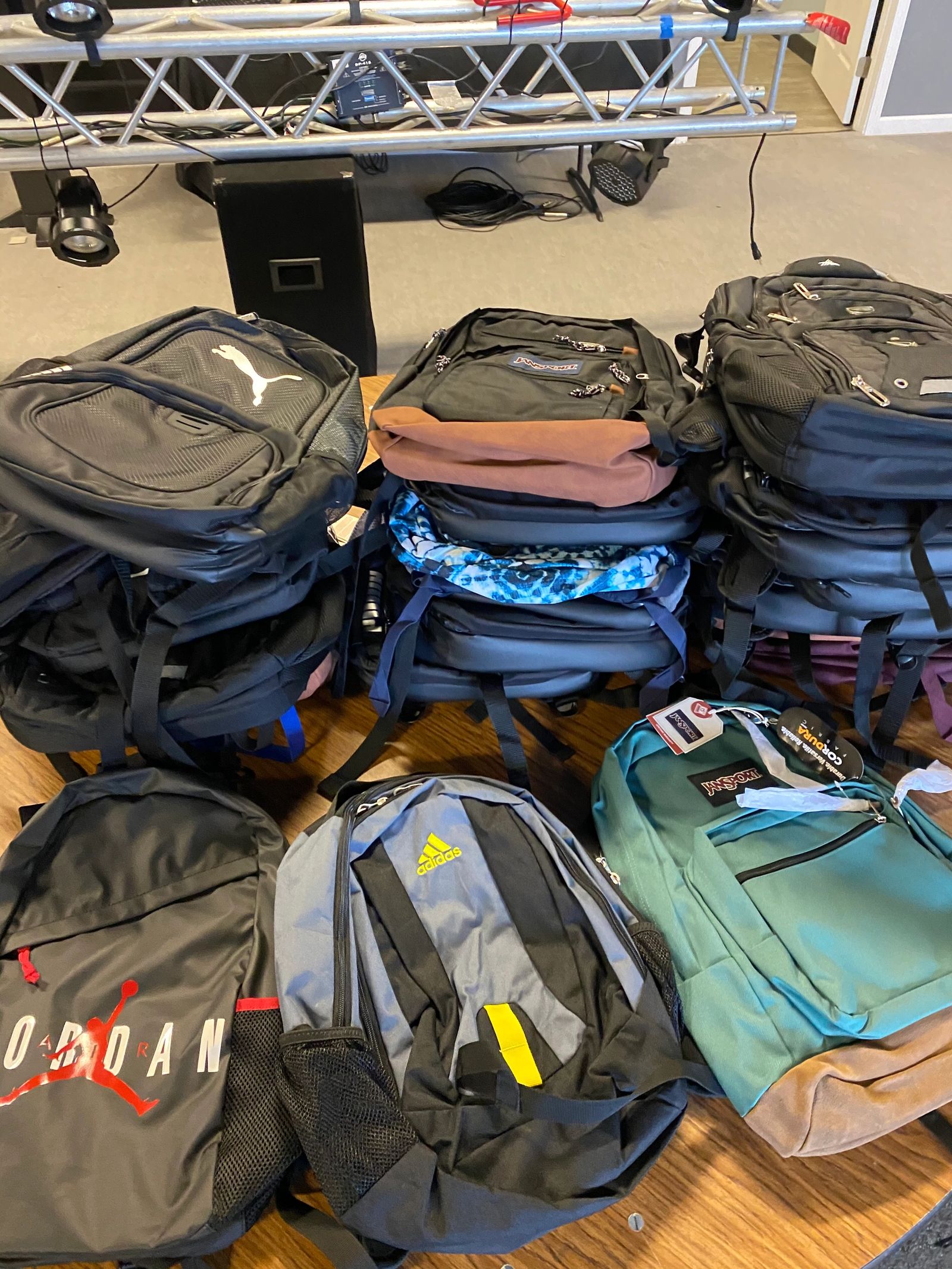 Backpack Giveaway · August 2020 outreach and missions photo 3