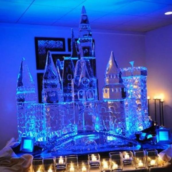 Castle Creative Ice Sculpture Mold Large Mold Plating Decoration