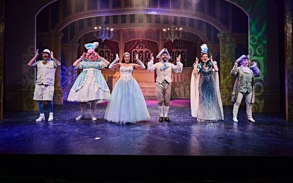beauty and the beast theatre set