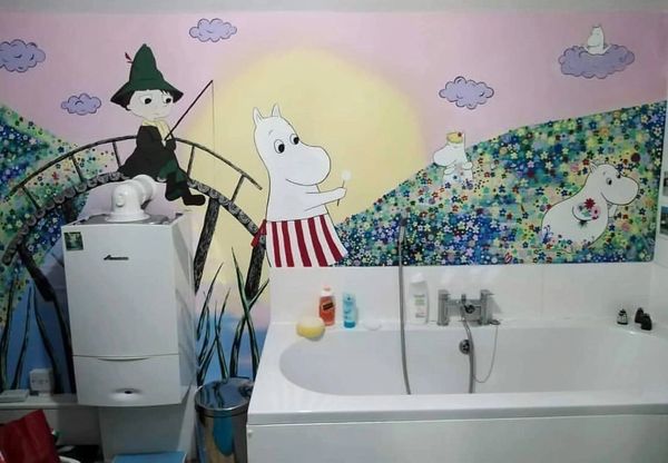 moomins mural