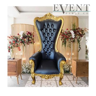 THRONE CHAIR 
214 853 0989
www.EventPartyCo.com 
2759 Irving Blvd Dallas 75207