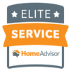 Elite Service Home Advisor badge 
