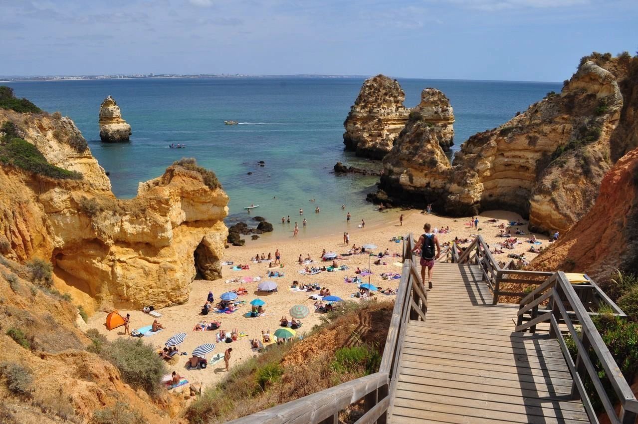 Luz Beach, Portugal