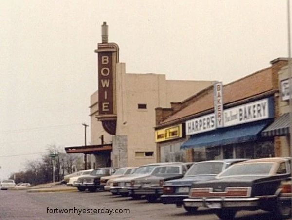 historic photo of bowie theatre
