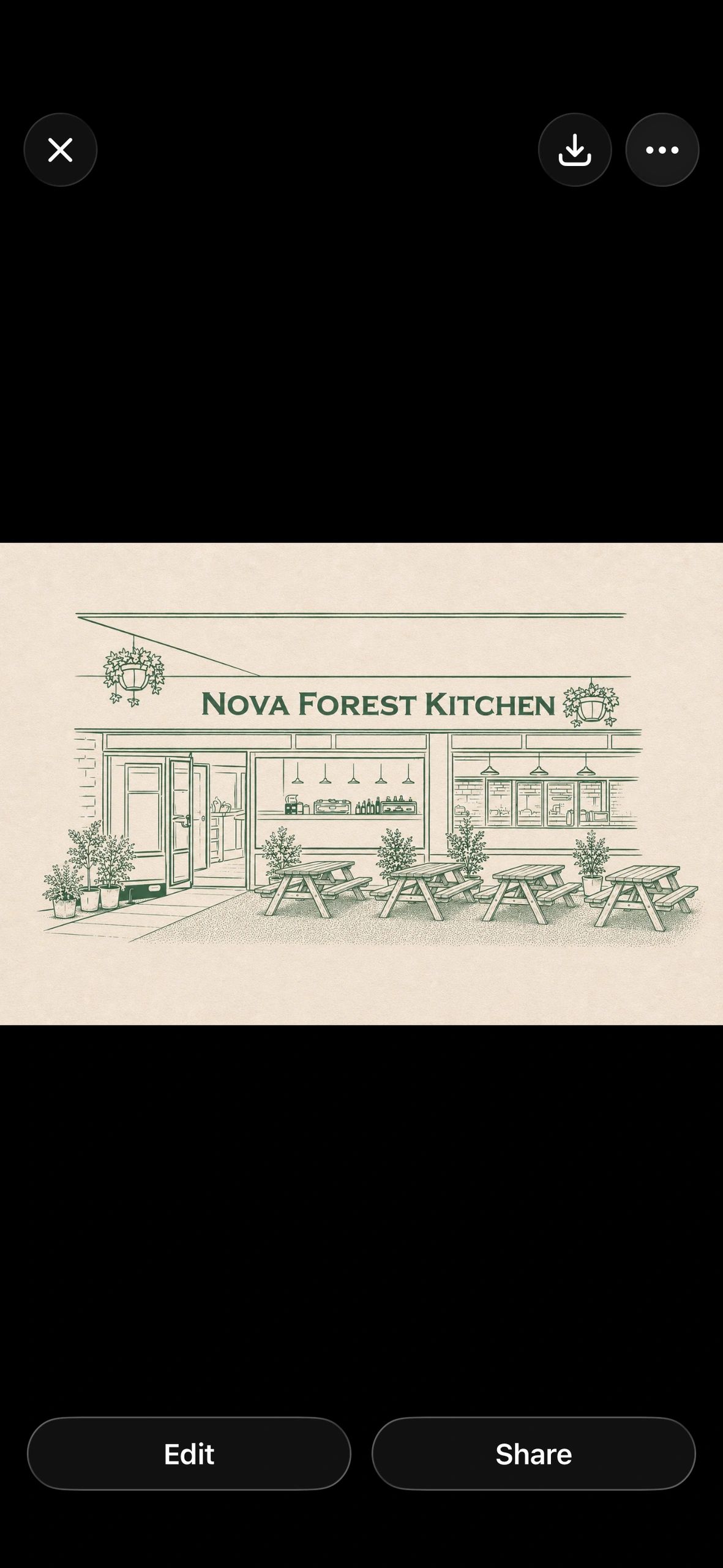 Nova forest kitchen in Southampton