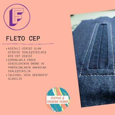 fleto cep fileto moda tekstil terimleri sözlük sözlüğü 