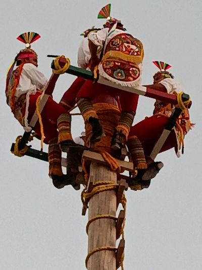 Papantla pole in Bacalar.