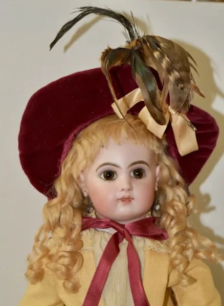Poupée ancienne en biscuit Herman Steiner, poupée victorienne à collectionner - Canada