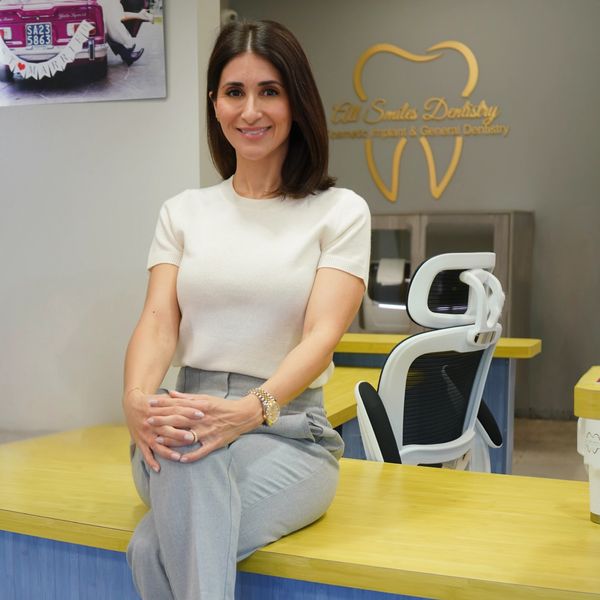 DR.Zahiri portrait for All Smiles Dentistry website
