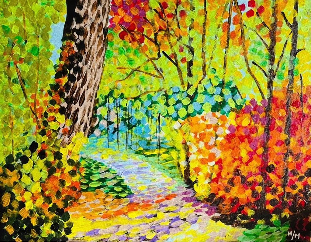 SUNLIT PASSAGE

Acrylic on Canvas
Styles - Impressionism
Dimensions - 16 W x 20 L x 3 H inches 