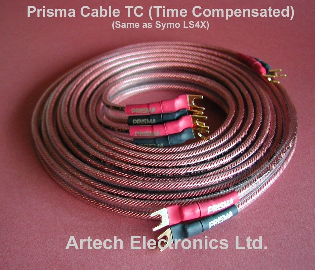 Prisma Cable / Symo LS4X Time Compensated Speaker Cable
