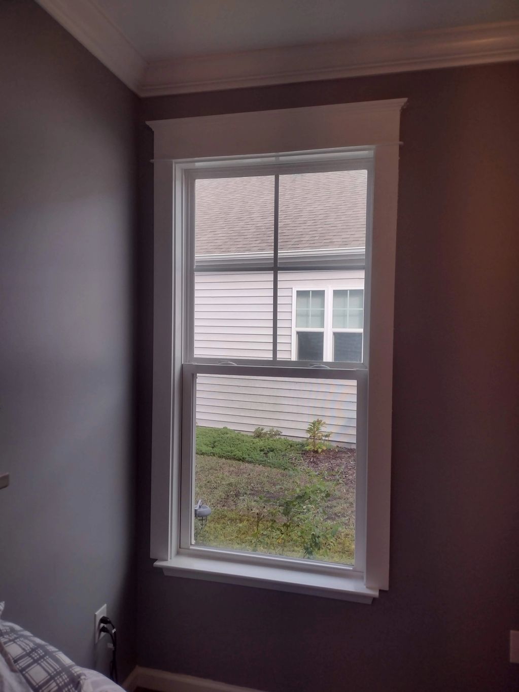 Window trim for a small window