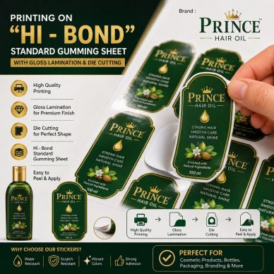 Printing On Hi - Bond Gumming Sheet