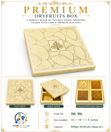 We Manufacture Premium Dry Fruit Box 