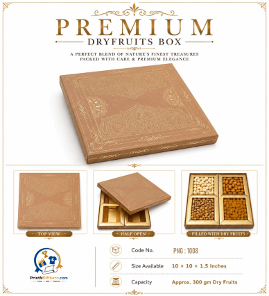 We Manufacture Premium Dry Fruit Box 