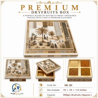 We Manufacture Premium Dry Fruit Box 