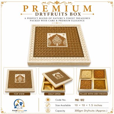 We Manufacture Premium Dry Fruit Box 