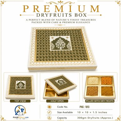 We Manufacture Premium Dry Fruit Box 
