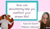 Karmen and the Divine Harmony podcast.  How can decluttering help you manifest your dream life? 